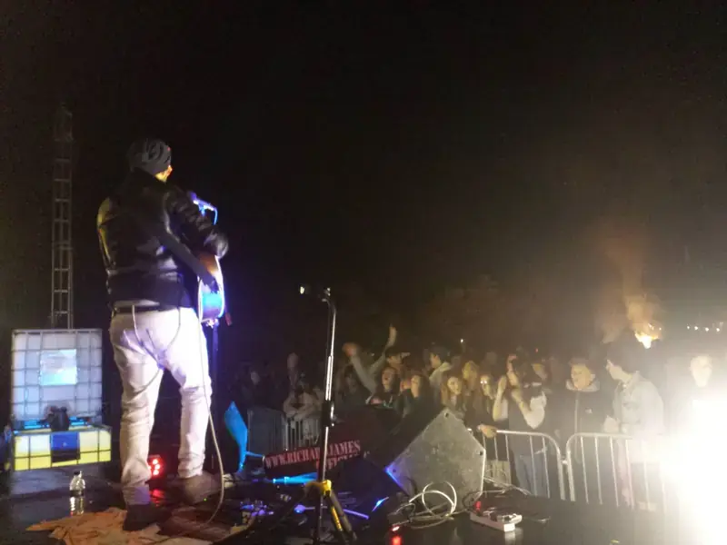 Outdoor stage